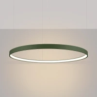 Pakabinamas LED šviestuvas 47W – apvalus, alyvuogių žalias, 3000K - Nuotrauka 1