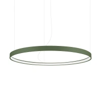 Pendant light 47W – round, olive green, CRI98 LED - Image 2