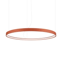 Pakabinamas šviestuvas 110 cm / 47 W – apvalus, raudona, CRI98 - Nuotrauka 2