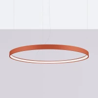 Pakabinamas šviestuvas 110 cm / 47 W – apvalus, raudona, CRI98 - Nuotrauka 3