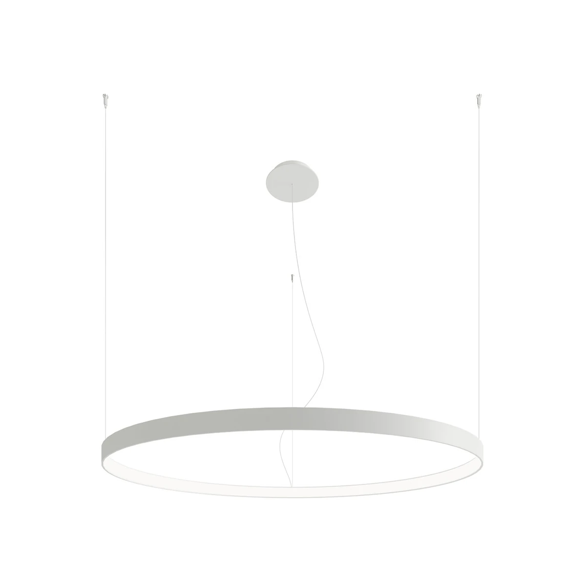 LED Pendant Light 47W – round, white, CRI98