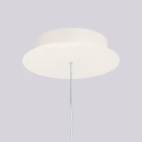 Pendant LED light 55 cm – round, beige, CRI98 - Image 8