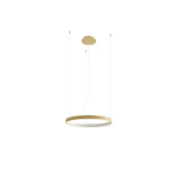 Pakabinamas šviestuvas 55 cm – apvalus, auksinis, CRI98 - Nuotrauka 2