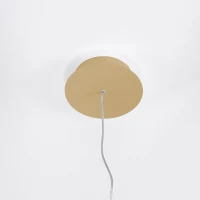 Pakabinamas šviestuvas 55 cm – apvalus, auksinis, CRI98 - Nuotrauka 9