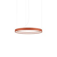 Pakabinamas LED šviestuvas 55 cm – apvalus, raudona, CRI93 - Nuotrauka 2