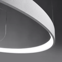 Pendant LED light 55 cm – round, white, CRI98 - Image 5
