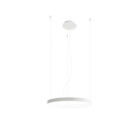 Pendant LED light 55 cm – round, white, CRI98 - Image 2