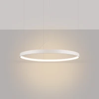 Pendant light 78 cm / 33W – round, beige, CRI93 - Image 4