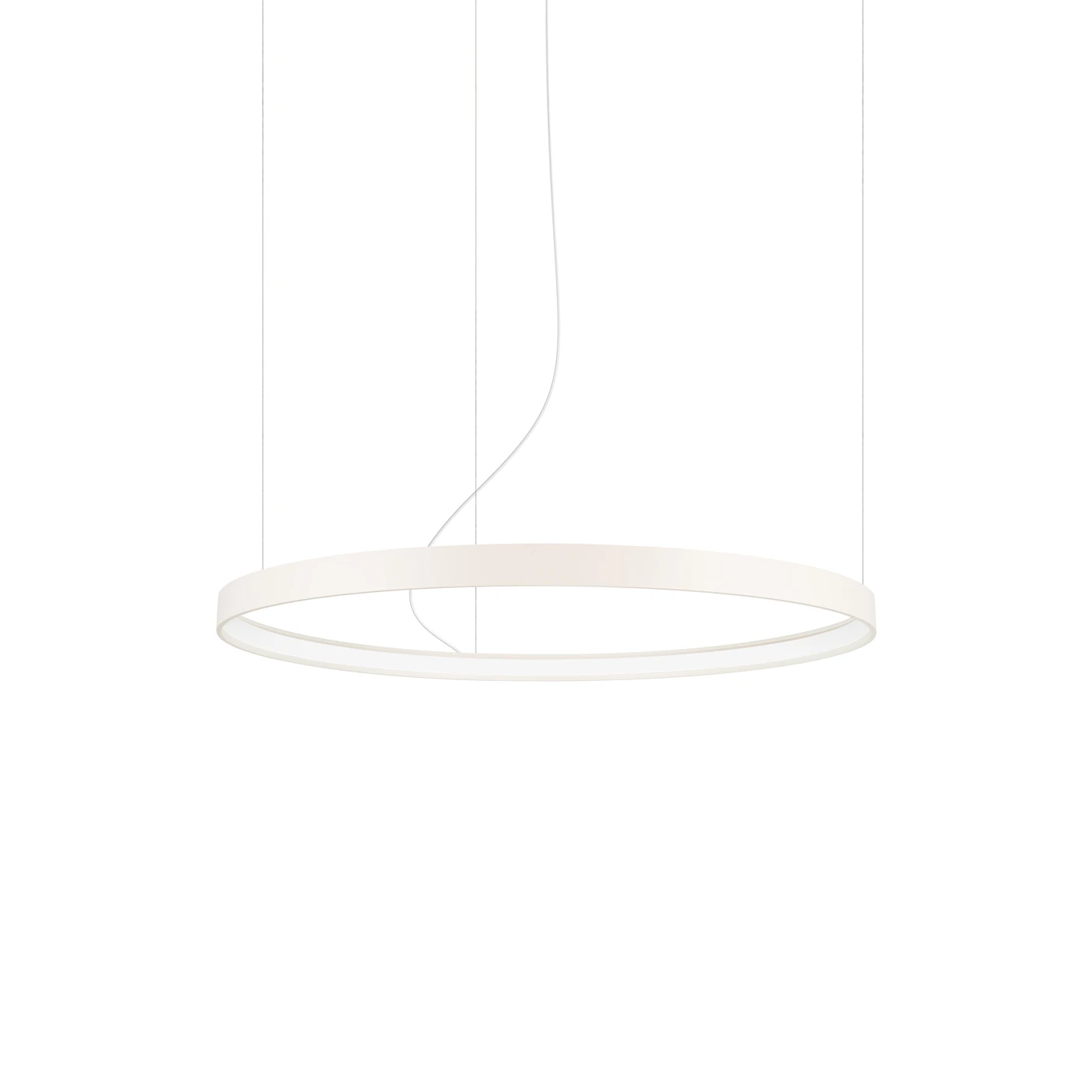 Pendant light 78 cm / 33W – round, beige, CRI93