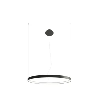 Pendant light 33W – round ring, black, CRI98 - Image 2