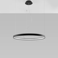 Pendant light 33W – round ring, black, CRI98 - Image 3