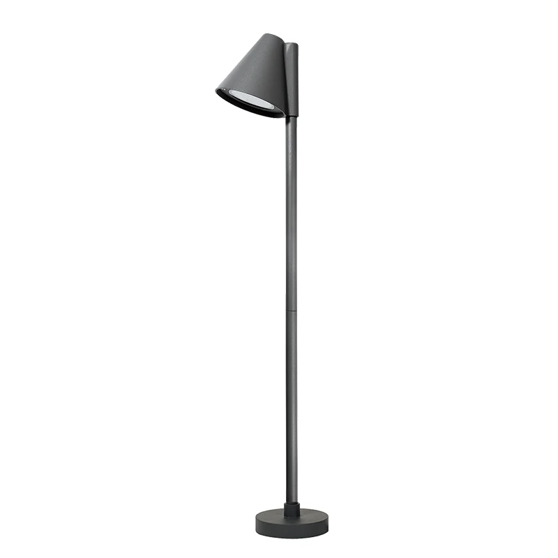 LED Outdoor Garden Post Light 6W 3000K IP65 Graphite