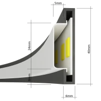 Pakabinamas šviestuvas 78 cm / 33W – apvalus, aukso, CRI98 LED - Nuotrauka 16