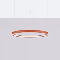 Pakabinamas LED šviestuvas 78 cm – apvalus, raudona, 3000K - Nuotrauka 3