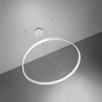 Pendant light 78 cm – round, white, CRI93 LED - Image 5