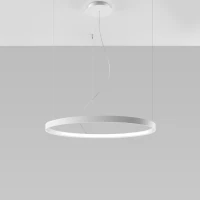 Pakabinamas LED šviestuvas 33W – apvalus žiedas, baltas, CRI98 - Nuotrauka 3