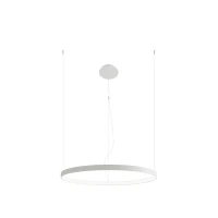 Pakabinamas LED šviestuvas 33W – apvalus žiedas, baltas, CRI98 - Nuotrauka 2