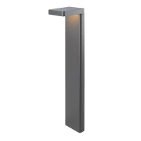 LED Outdoor Bollard 9W 3000K IP54 Graphite, 67x15x11 cm - Image 2