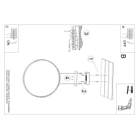 Pendant lamp 47W – round LED ring, beige, CRI98 - Image 11