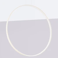 Pendant lamp 47W – round LED ring, beige, CRI98 - Image 3