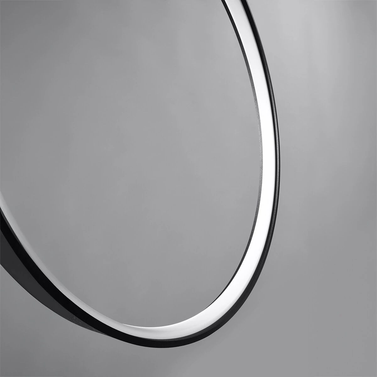 Pendant lamp 47W – ring, black, CRI93