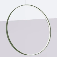 Pendant lamp 47W – ring, olive green, CRI93 LED - Image 3