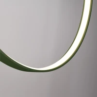 Pendant lamp 47W – ring, olive green, CRI98 - Image 7