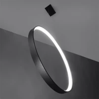 Pendant LED lamp 47W – round ring, white, CRI98 - Image 3