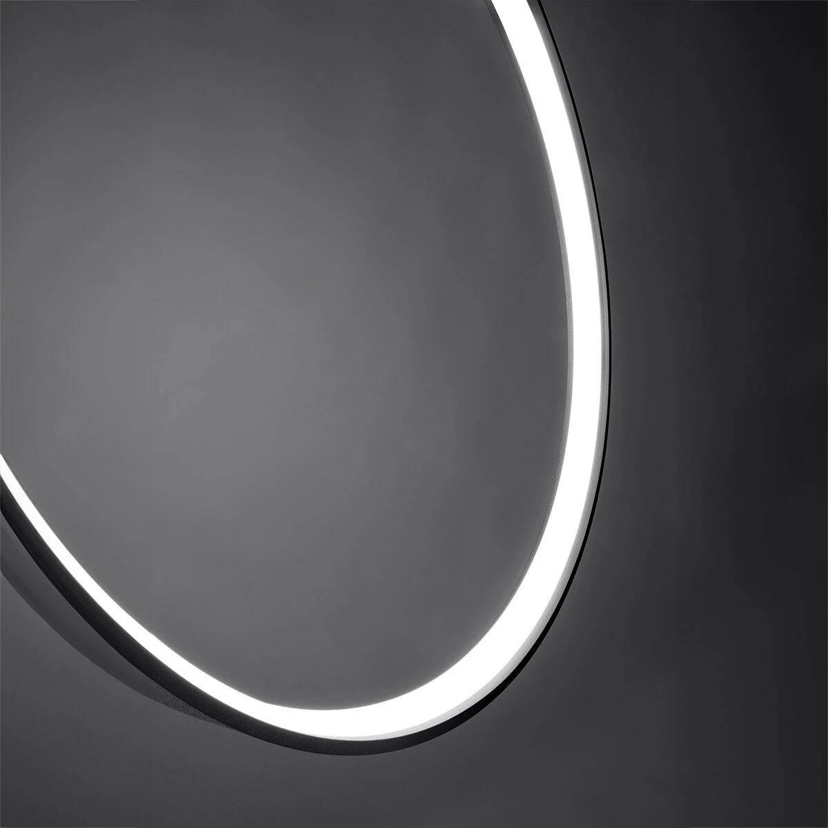 Pendant LED lamp 47W – round ring, white, CRI98