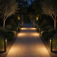 LED Outdoor Bollard 9W 3000K IP54 Graphite, 67x15x11 cm (Kopija)