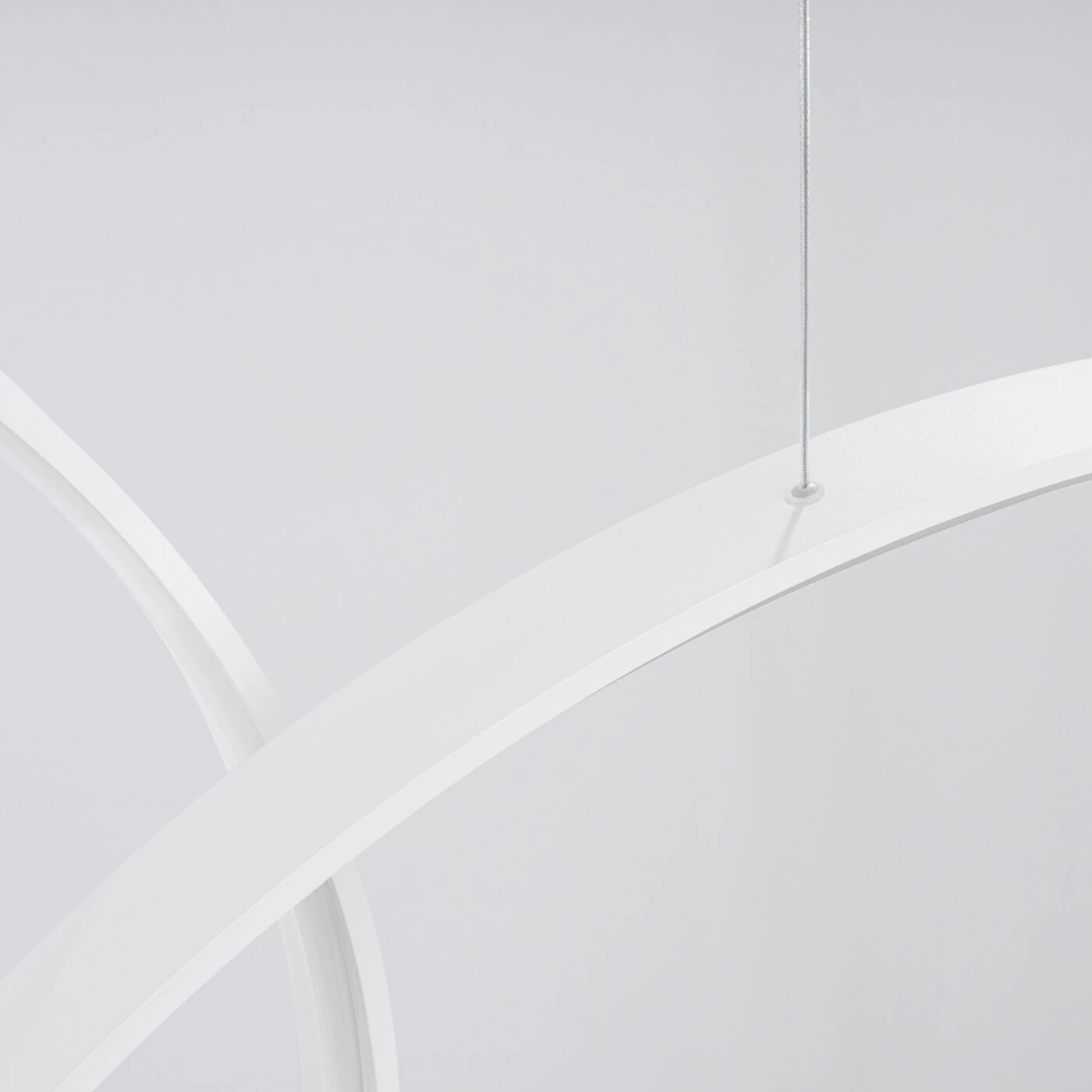 Pendant lamp 173W – round rings, white, CRI98