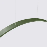 Pendant light 55 cm – round, olive green, CRI98 LED - Image 5