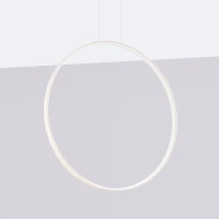 Pendant LED lamp 33W – round ring, beige, CRI98 - Image 3