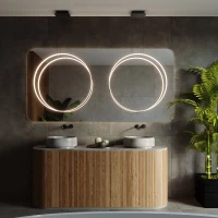 Pakabinamas šviestuvas 33W – žiedas, juodas, šilta LED šviesa - Nuotrauka 11