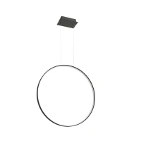 Pendant LED light 33W – ring, black, CRI98 - Image 2