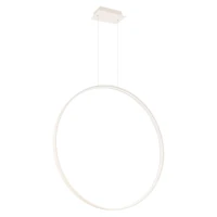 Pakabinamas LED šviestuvas 78 cm – žiedas, smėlinis, CRI93 - Nuotrauka 2