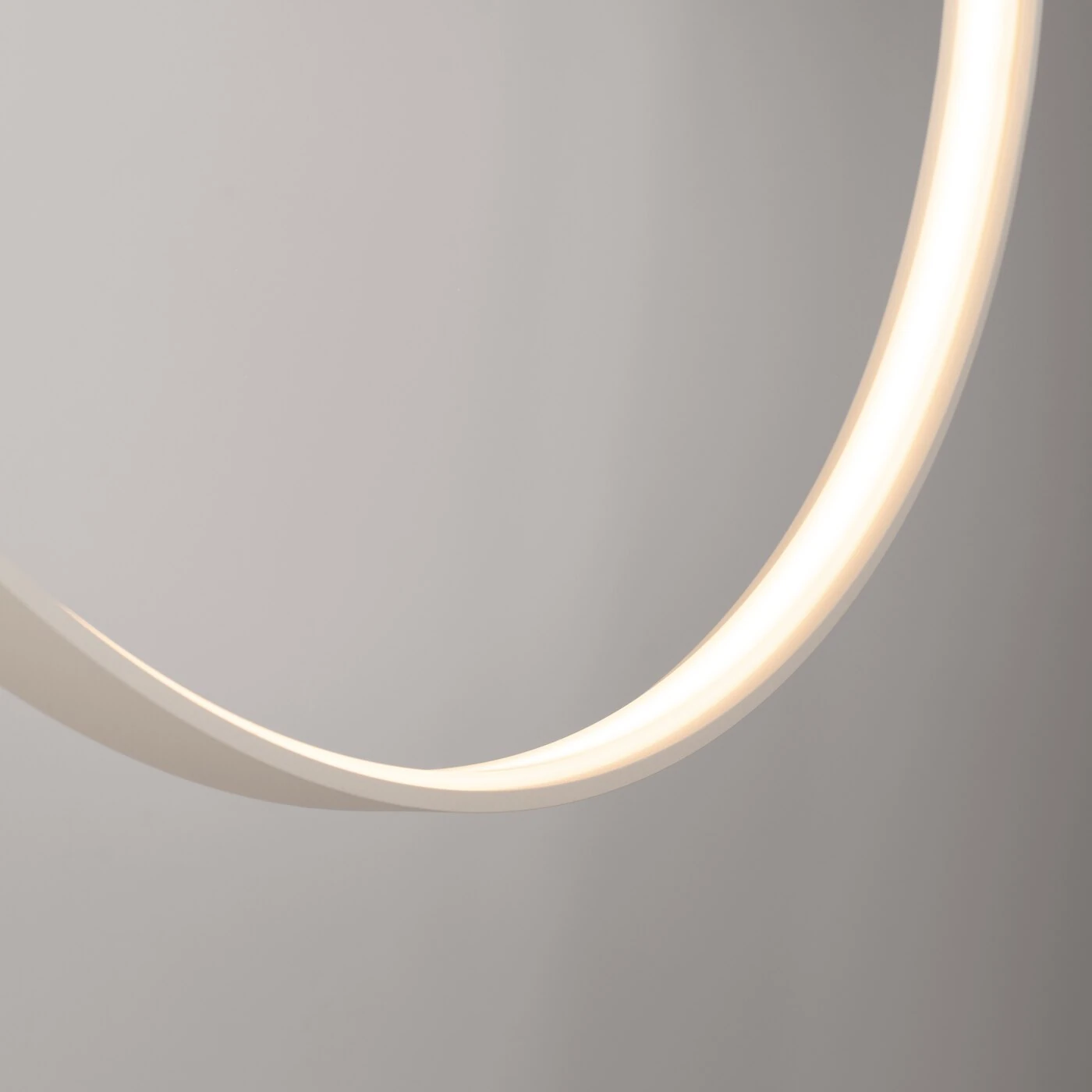 Pakabinamas LED šviestuvas 78 cm – žiedas, smėlinis, CRI93
