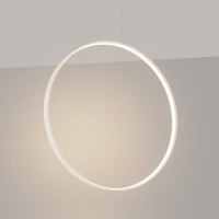 Pakabinamas LED šviestuvas 78 cm – žiedas, smėlinis, CRI93 - Nuotrauka 1