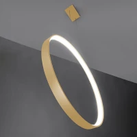 Pendant lamp 33W – ring, gold, CRI98 - Image 5