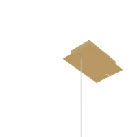 Pendant lamp 33W – ring, gold, CRI98 - Image 8