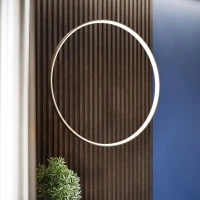 Pendant lamp 33W – ring, gold, CRI98 - Image 1