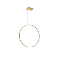 Pendant lamp 33W – ring, gold, CRI98 - Image 2