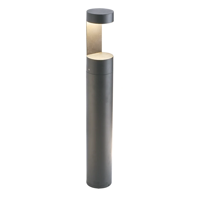 LED lauko šviestuvas 9W – cilindrinis, grafitas