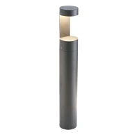 LED lauko šviestuvas 9W – cilindrinis, grafitas - Nuotrauka 2