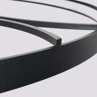 Pakabinamas LED šviestuvas 110 cm – apvalus, juodas, su augalų erdve - Nuotrauka 7