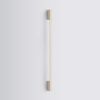 Sieninis šviestuvas 120 cm – linijinis, smėlio, LED 4000K - Nuotrauka 3