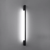 Sieninis šviestuvas 120 cm – linijinis, juodas, CRI95 - Nuotrauka 4