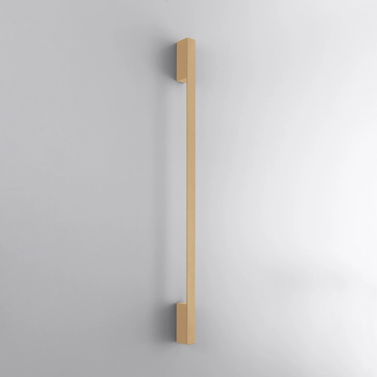 Sieninis šviestuvas 120 cm – linijinis, auksinis, šilta LED šviesa