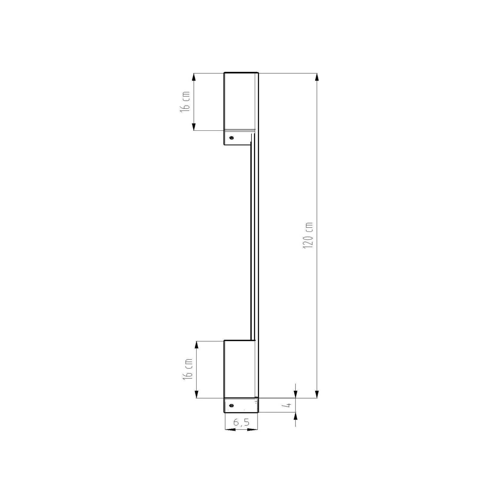 Sieninis šviestuvas 120 cm – linijinis, auksinis, šilta LED šviesa