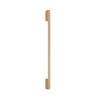 Sieninis šviestuvas 120 cm – linijinis, auksinis, šilta LED šviesa - Nuotrauka 2